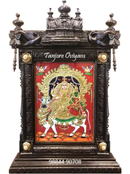 Antique Pradosham shiva Manadapa Painting